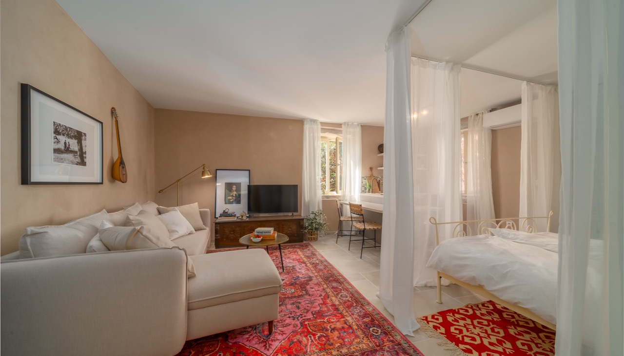 rovinj studio apartment rent living room